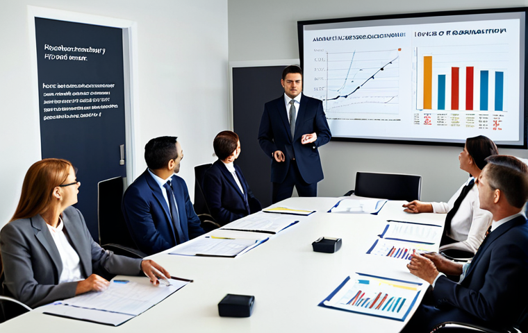 보험계리사와 보험사와의 소통 사례 - Actuary & Marketing Collaboration**

"A professional actuary in a modern office, fully clothed in ap...