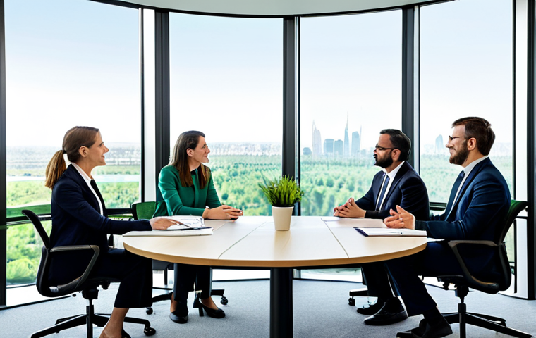 보험계리사와 코로나19 영향 분석 - Insurance Company Digital Transformation**

A diverse team of professionals, all fully clothed in ap...
