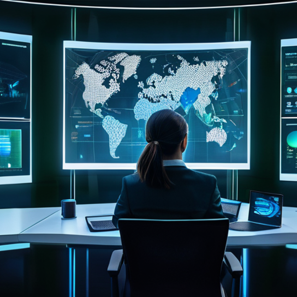 보험계리사와 보험 통합 관리 - **Image Prompt: The Modern Actuary in an AI-Powered Command Center**
    **Description:** A professi...