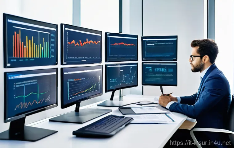보험계리사와 새로운 법규 대응 - **Prompt 1: The Modern Actuary: Strategic Visionary**
    "A professional, well-dressed Italian actu...