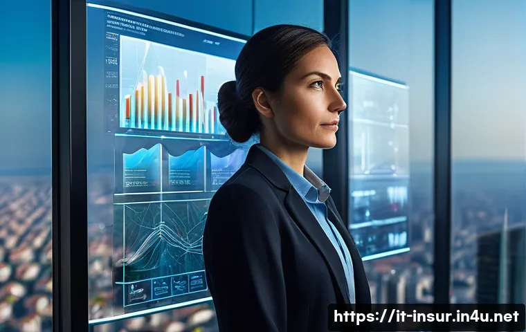 보험계리사와 보험 지급률 분석 - **A Visionary Actuary Architecting the Future of Risk:**
    A professional, sophisticated Italian a...