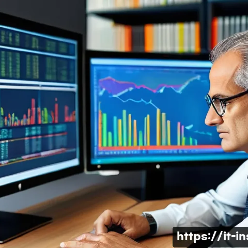 보험계리사와 보험사 감사 절차 - A professional actuarial office scene showing a middle-aged Italian actuary wearing business casual ...